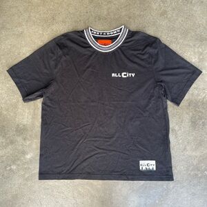RARE MODERN DESIGNER JUST DON ALL CITY GRAPHIC SKATER STREETWEAR TEE